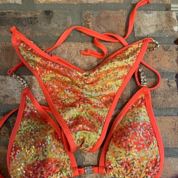 Contest Bikini NPC Competition Posing Suit or Practice Suit - Picture 2 of 5